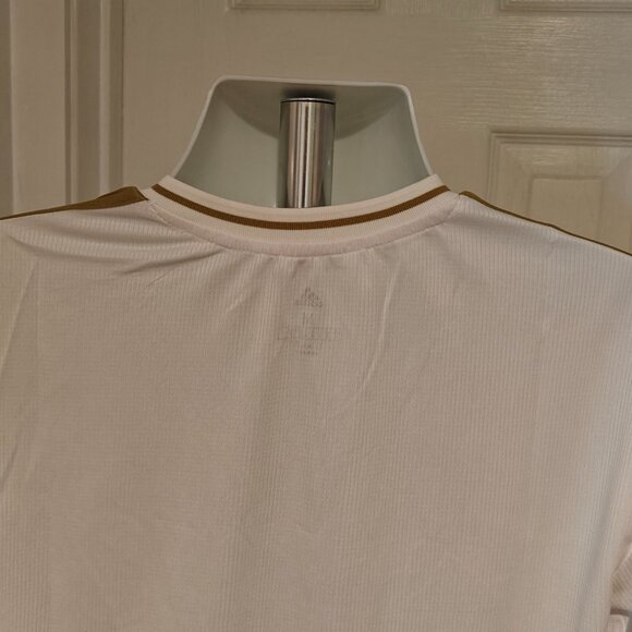 Adidas Real Madrid 2019/2020 Home Jersey White/Gold Men's Sizes M and L Soccer - Picture 12 of 14